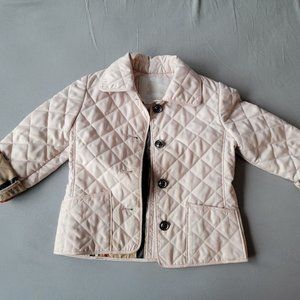 Burberry Quilted Check Jacket